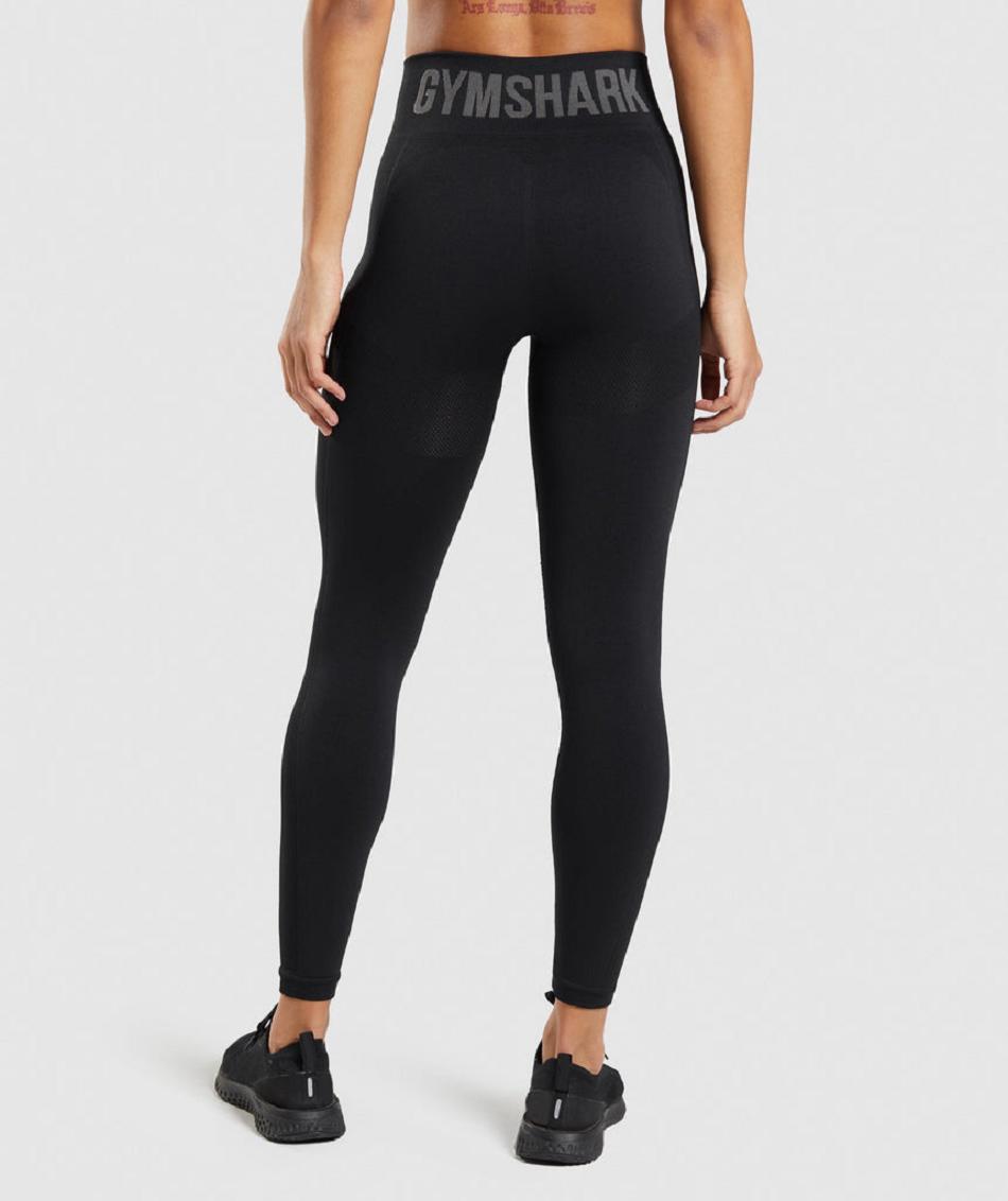 Leggins Gymshark Flex High Waisted Mujer Negras | CO 2857FDN